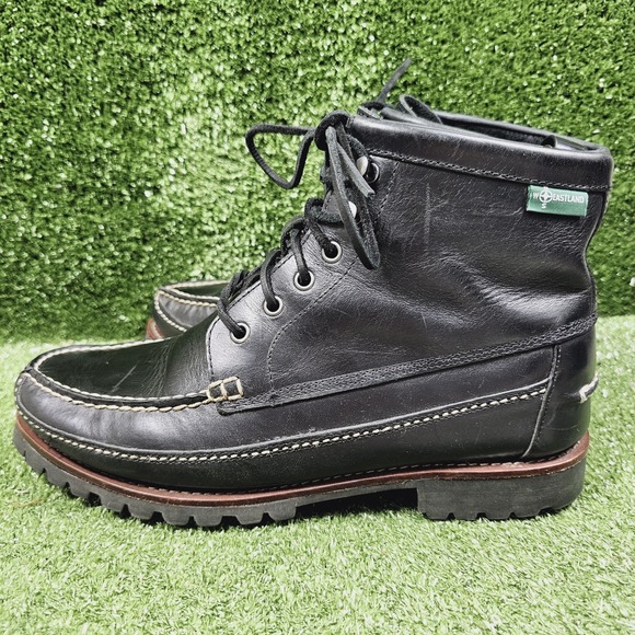 Eastland Franconia 1955 Black Leather Ankle Lace Up Boots Mens Size 12 D - Picture 4 of 10